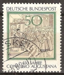 Stamps Germany -  892 - 450 anivº de Confession de Augsbourg