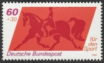 Stamps Germany -  897 - Equitación