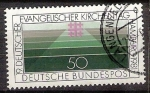 Stamps Germany -  930 - 19 congreso sinodal de la iglesia evangelica alemana en Hambourg