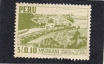 Stamps Peru -  Puerto comercial del Sur