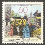Sellos de Europa - Alemania -  944 - Día del sello
