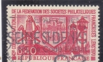 Stamps : Europe : France :  43 CONGRESO NACIONAL FILATÉLICO LENS 1970 