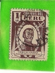 Stamps Peru -  Toribio de Luzuriaga