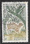 Stamps Ivory Coast -  Venado