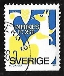 Stamps : Europe : Sweden :  Animales Estilizados