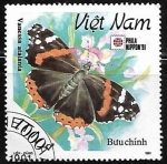 Stamps Vietnam -  Mariposas