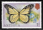 Sellos de America - Antigua y Barbuda -  Mariposas