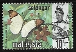 Stamps Malaysia -  Mariposas