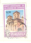 Sellos de America - Venezuela -  IV cent Caracas RESERVADO