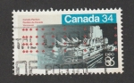 Stamps Canada -  Pabellón de Canadá en la Expo de Vancouver