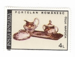 Sellos de Europa - Rumania -  Porcelana rumana