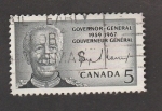 Sellos de America - Canad� -  Gobernador General