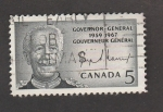 Sellos de America - Canad -  Gobernador General