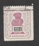 Stamps Canada -  La mujer debe votar