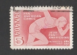 Sellos de America - Canad� -  Juegos Panamericanos, Winipeg 1967
