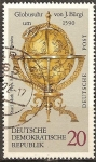 Stamps Germany -  1481 - Globo terrestre