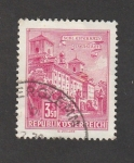 Stamps Austria -  Castillo Esterhazy en Eisenstdt