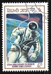 Stamps Laos -  Komarov