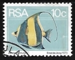 Stamps South Africa -  Moorish Idol
