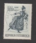 Stamps Austria -  Centwnario de l club de patinaje sobre hielo