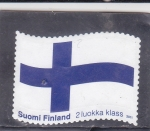 Stamps Finland -  BANDERA
