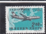 Stamps Hungary -  AVIÓN LEGIBUSZ A 300B 