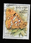 Stamps : Europe : Albania :  Fabriciana adippe
