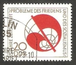 Stamps Germany -  1568 - 15 anivº del diario Problemas de la paz y socialismo