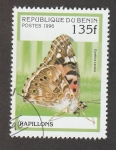 Stamps Benin -  Cynthia cardui
