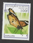 Stamps Benin -  Danaus Chrysipus