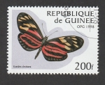 Sellos de Africa - Guinea -  Eueides cleobaea