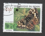 Stamps Benin -  Pararge aegeria