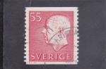 Stamps Sweden -  Gustavo VI Adolfo de Suecia