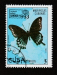 Stamps Cuba -  Battus devillievs