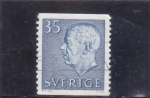 Stamps : Europe : Sweden :  Gustavo VI Adolfo de Suecia