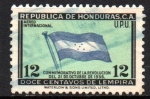Stamps Honduras -  BANDERA  DE  HONDURAS