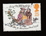 Stamps United Kingdom -  Un relato de 1843