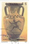 Stamps Guyana -  OLIMPIADA KOREA'88