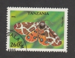 Sellos de Africa - Tanzania -  Aectia caja