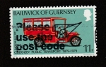 Sellos del Mundo : Europa : Isla_de_Jersey : Transporte público en Guernsey