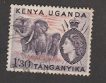 Sellos de Africa - Kenya -  Elefantes