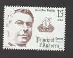 Stamps Andorra -  Obispo Juan Benlloch