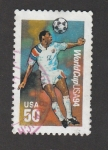 Sellos de America - Estados Unidos -  Copa del mundo de futbol 1994