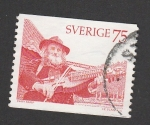 Stamps Sweden -  Músico