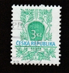 Stamps Czech Republic -  Trama ornamental