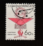 Stamps Czechoslovakia -  Congreso sindical Febrero victorioso