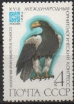 Stamps Russia -  AVES.  HALIAEETUS  PELAGISUS.