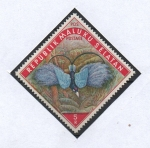 Stamps Indonesia -  AVES.  ISLAS MOLUCAS.