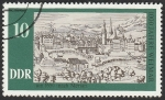 Stamps Germany -  1767 - Milenario de la ciudad de Weimar