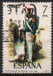 Stamps Spain -  BATALLÓN  DE  INFANTERÍA